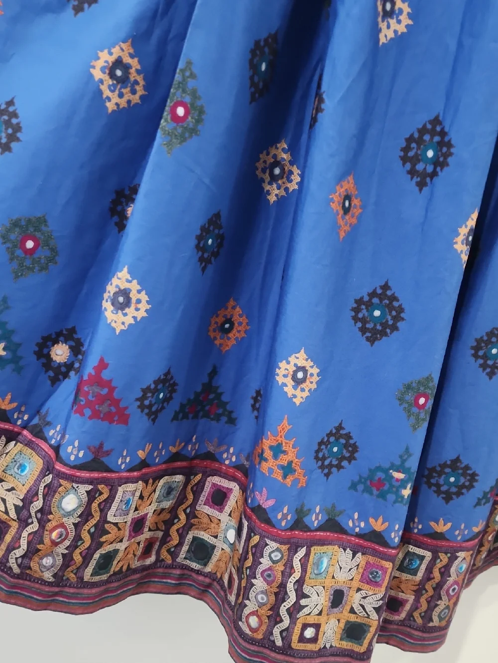 Weekend Max Mara Patterned cotton Midi Skirt